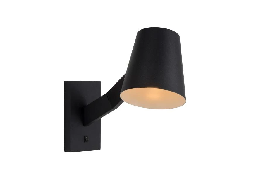 Lucide MIZUKO - Wall light - 1xE14 - Black - detail 1